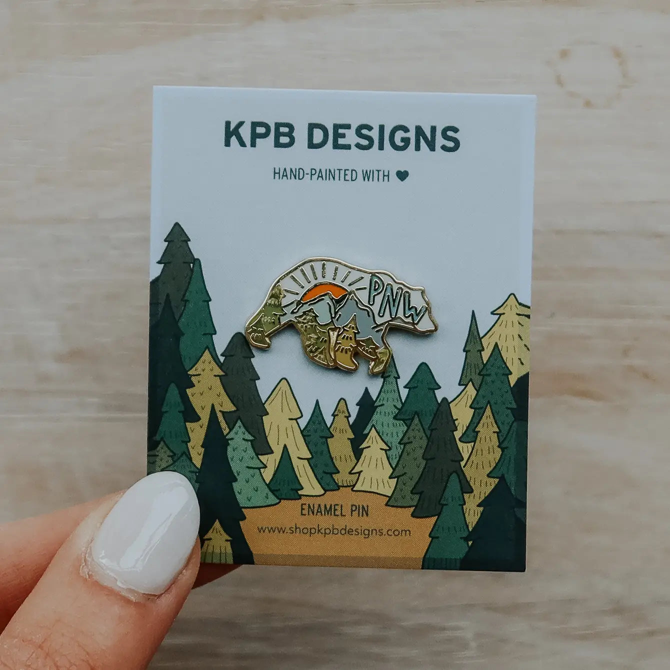 PNW Bear Pin