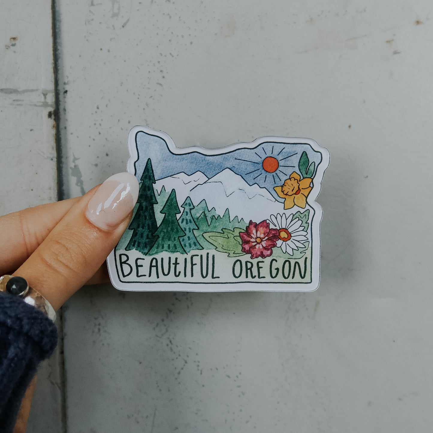 Beautiful Oregon Magnet