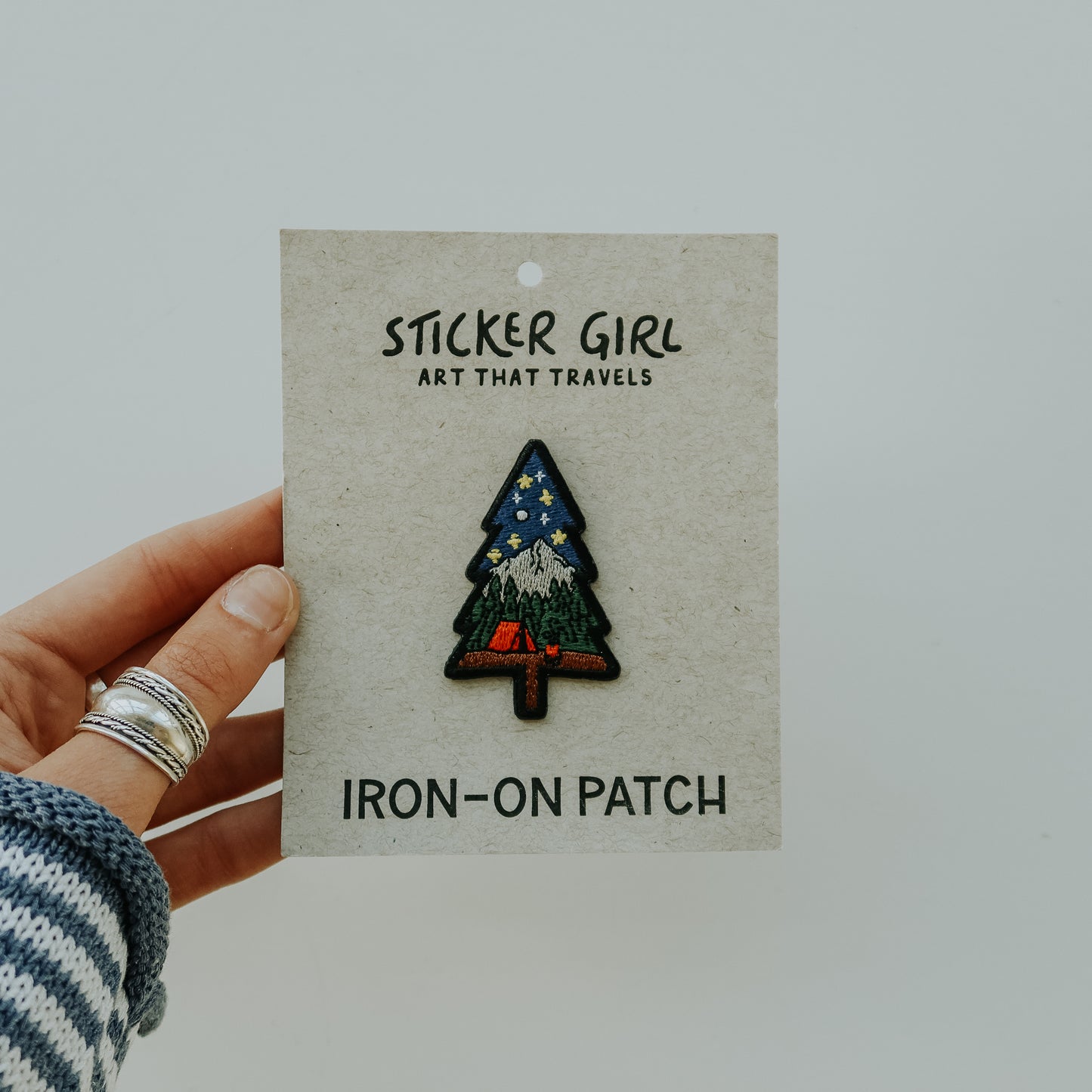 Tree Embroidered Patch