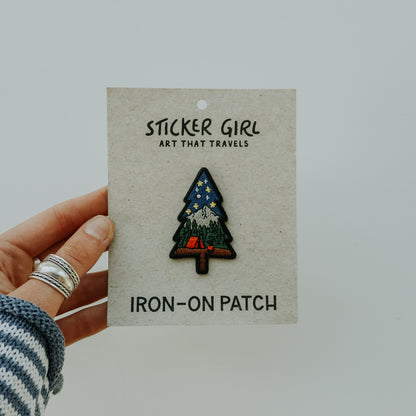 Tree Embroidered Patch