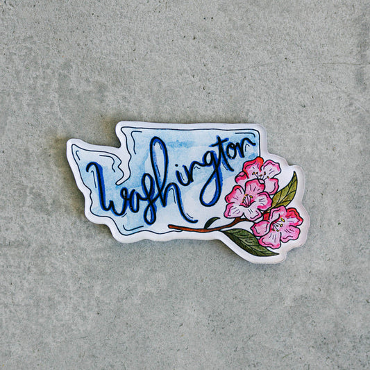 Washington State Flower Magnet