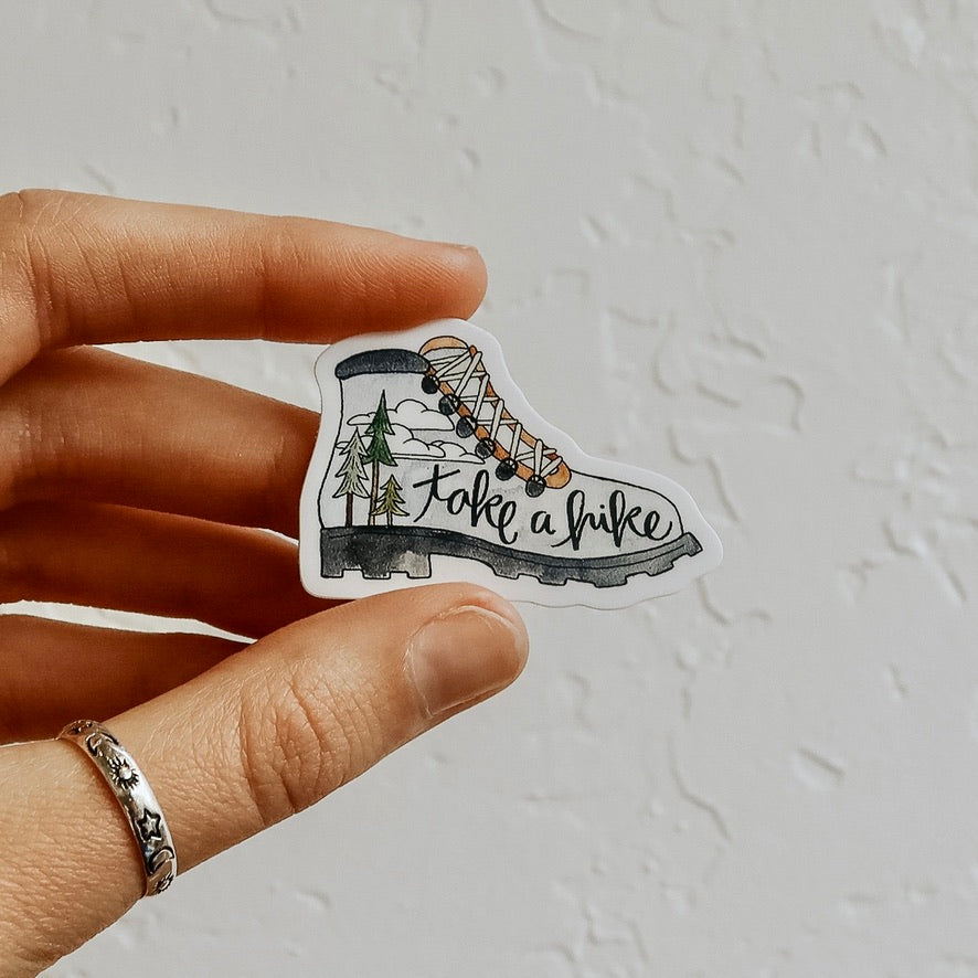 Hiking Boot Mini Sticker