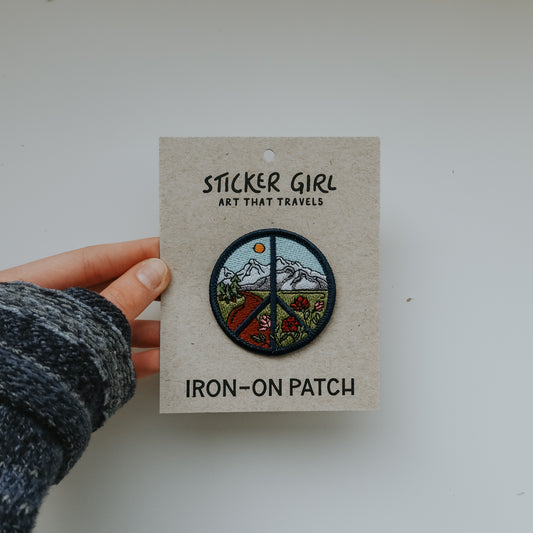 Circle Peace Patch