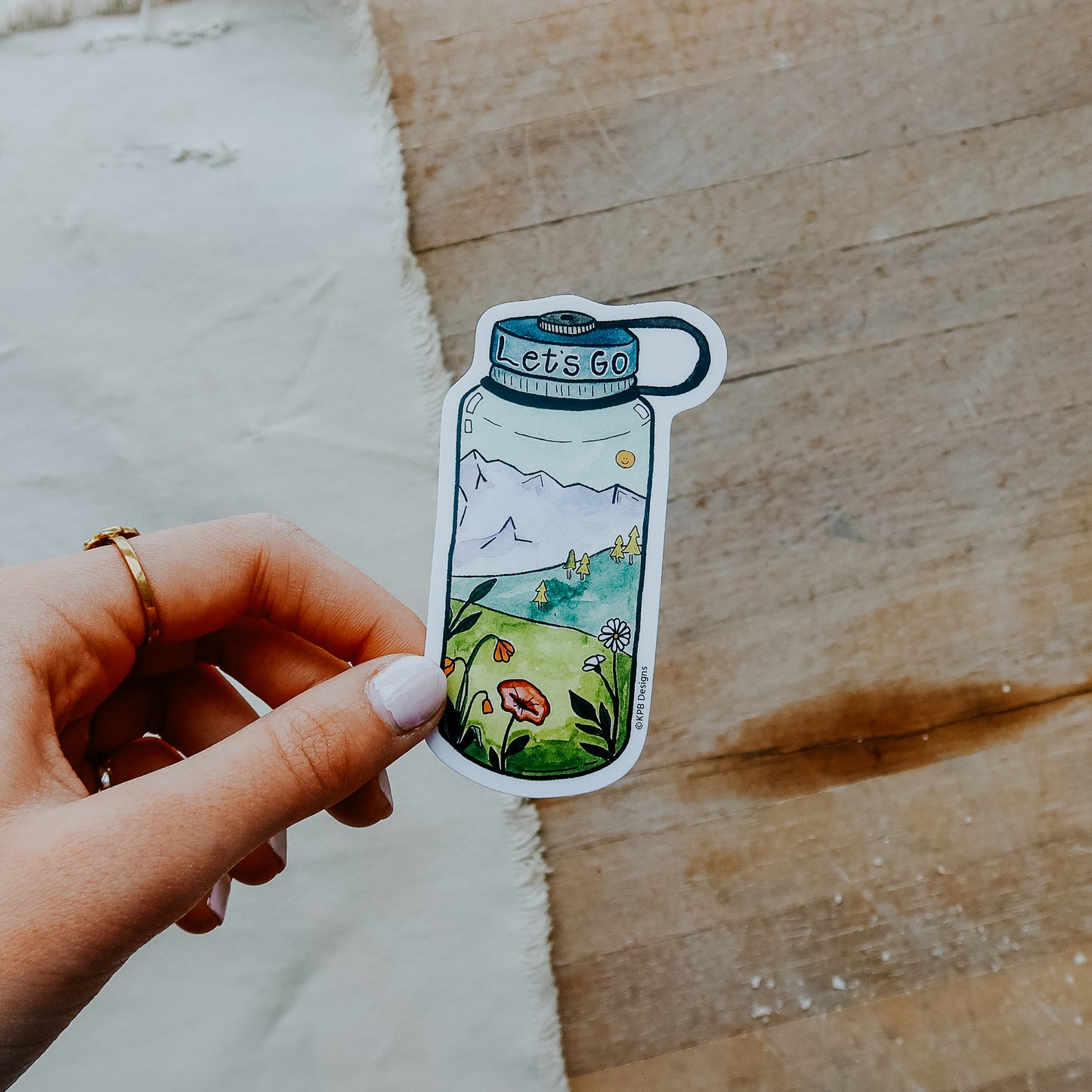 Lets Go Water Bottle