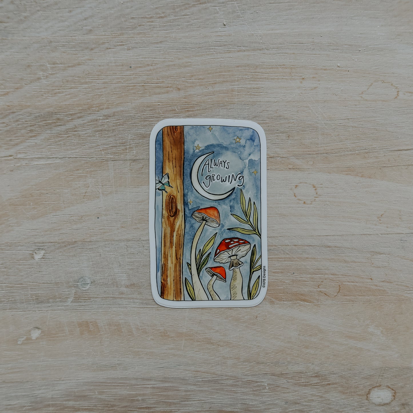 Always Growing Sticker