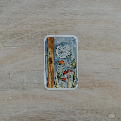 Always Growing Sticker