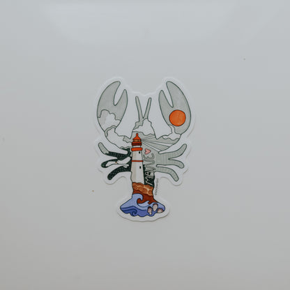 Maine Lobster Outline Sticker