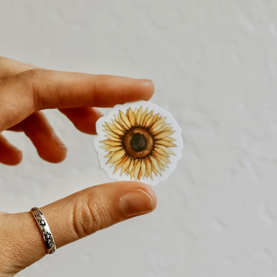 Sunflower Mini Sticker