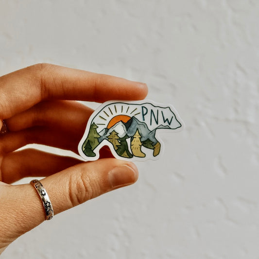 PNW Mini Sticker