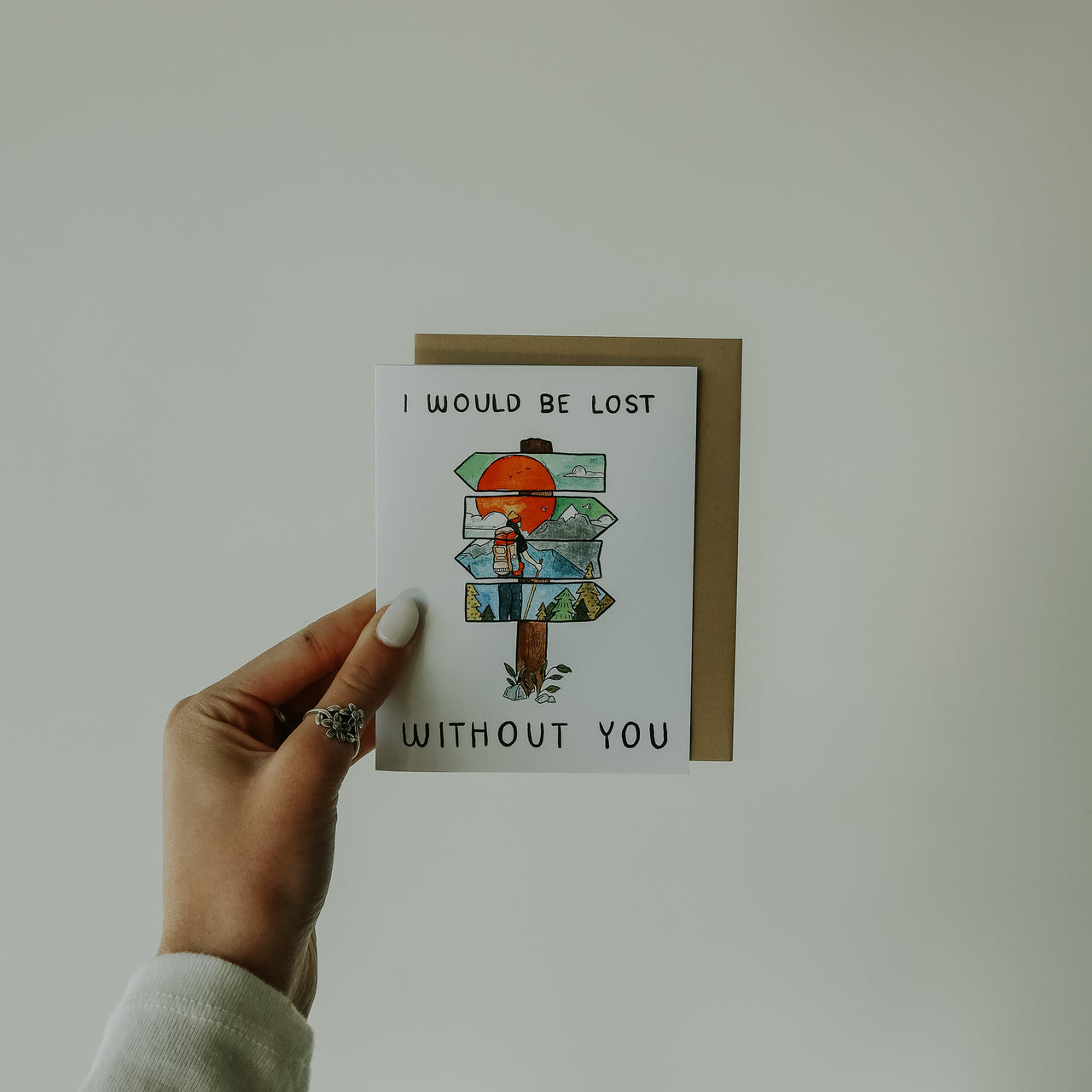 Lost Without You Card