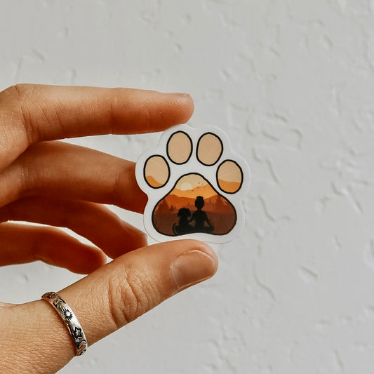Paw Mini Sticker