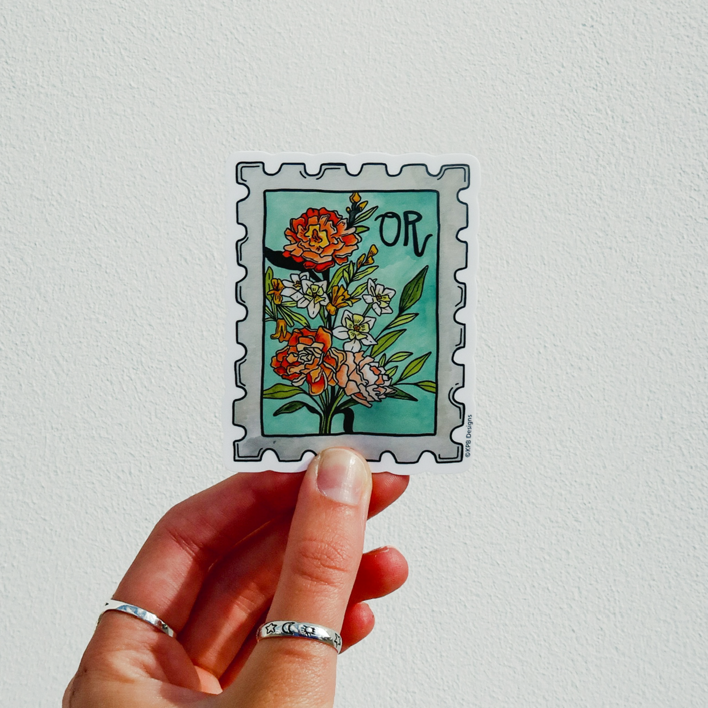 Oregon Stamp Sticker