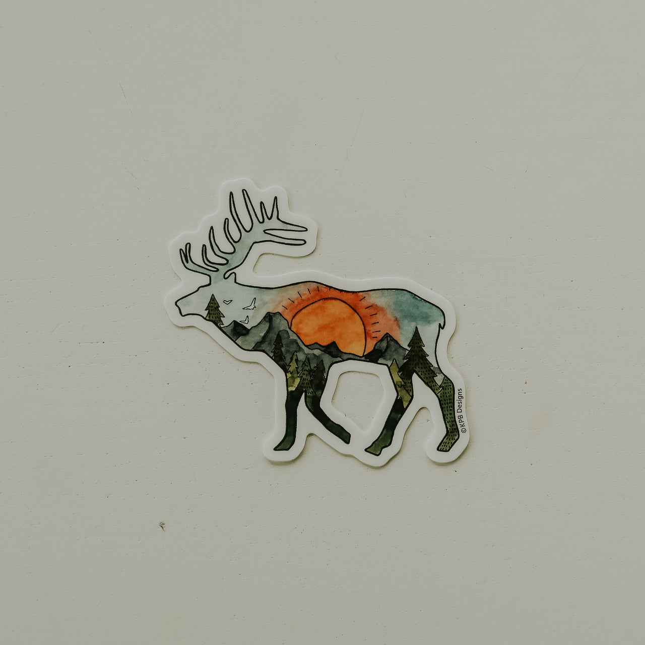 Elk Sunset