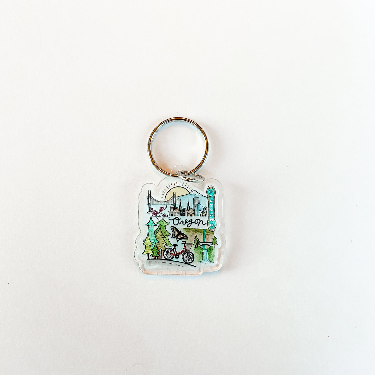 Portland Keychain