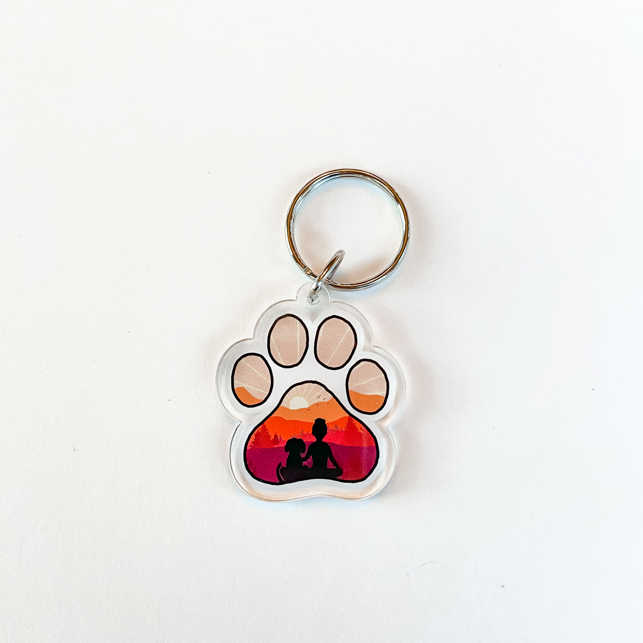 Paw Keychain