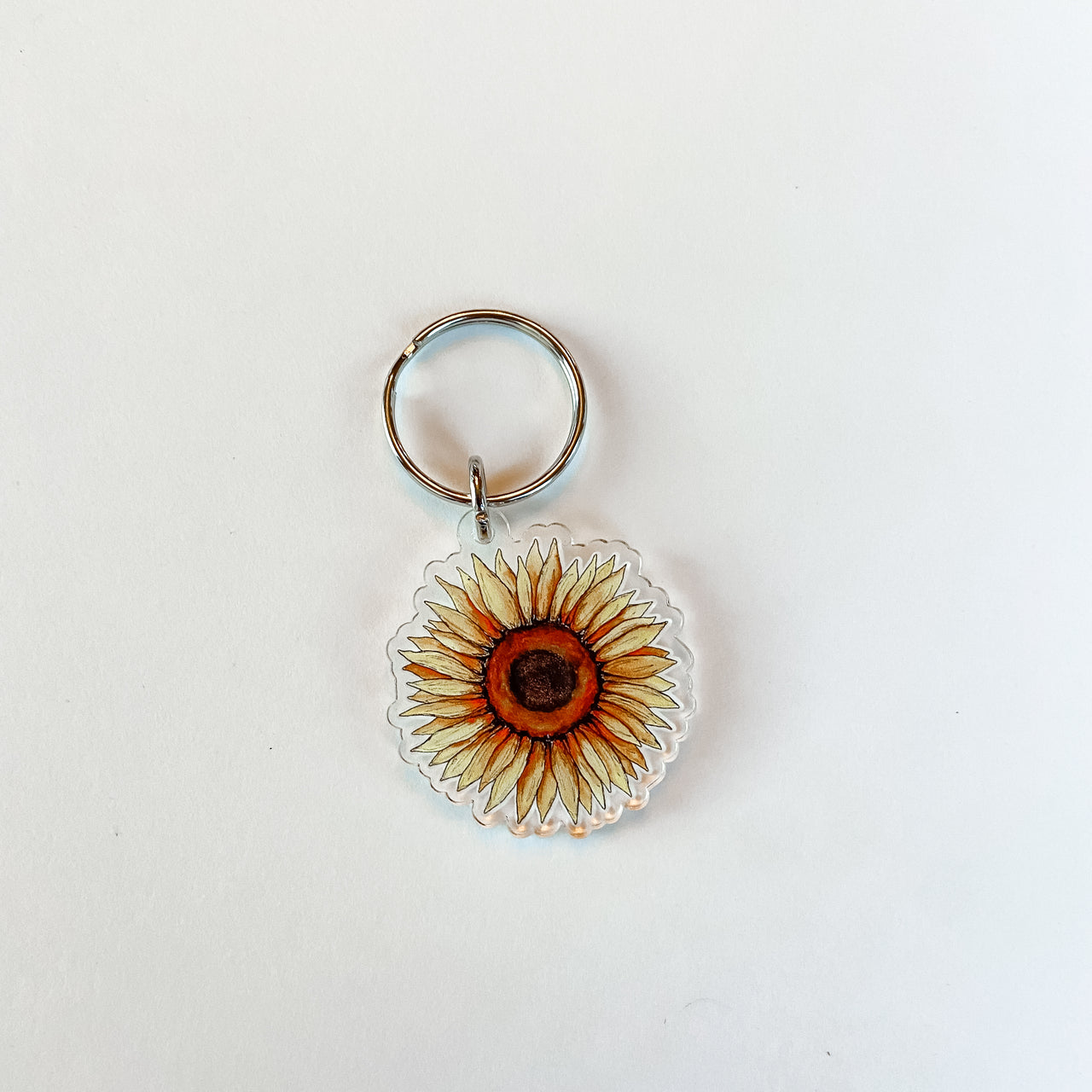 Sunflower Keychain