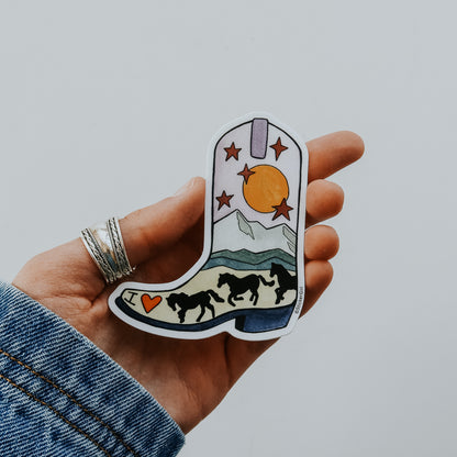 I Heart Horses Sticker