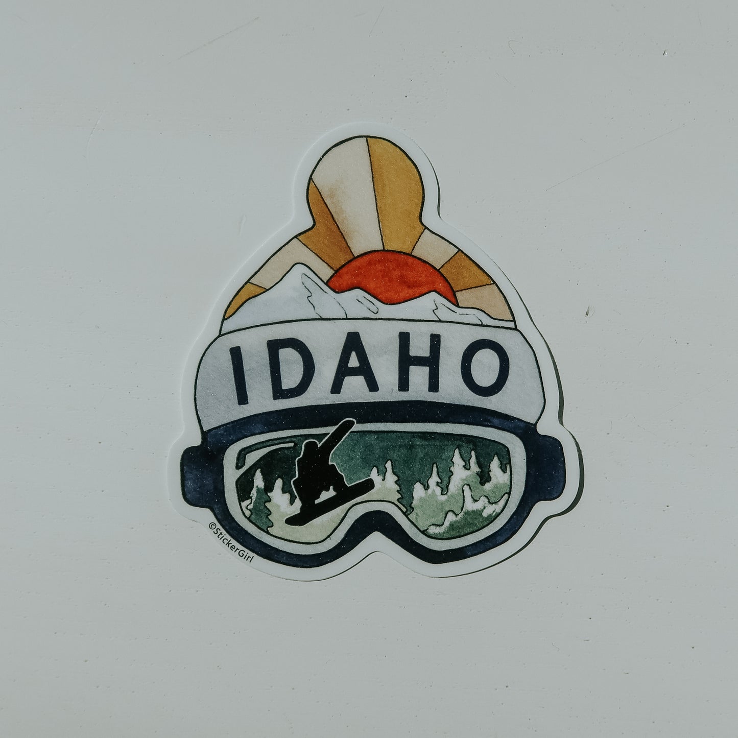 Goggles and Hat Idaho