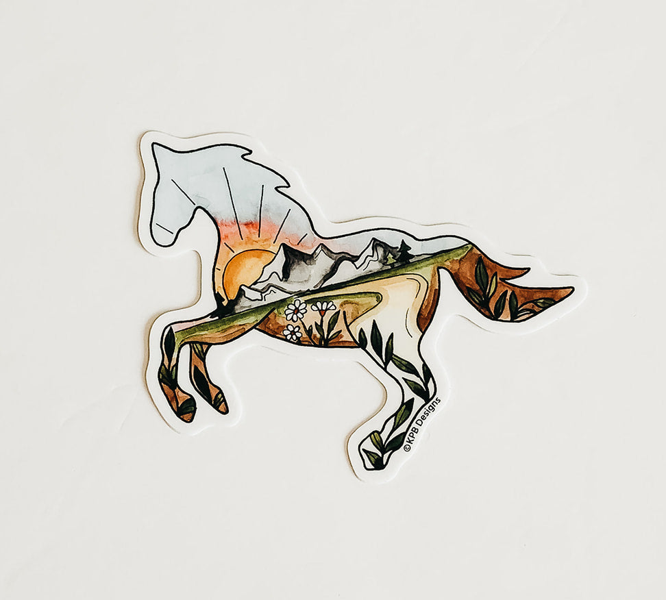 Horse Sticker