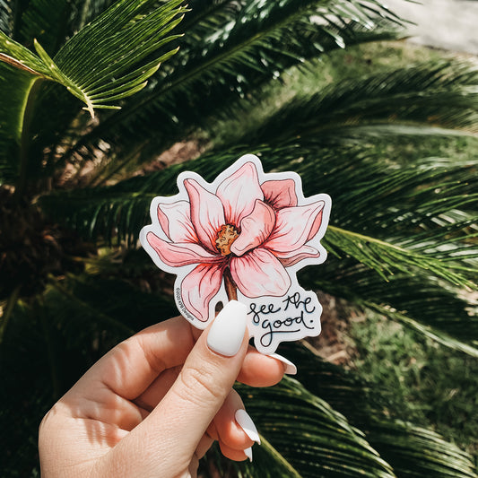 Magnolia Sticker