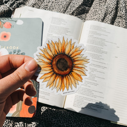 Sunflower Sticker