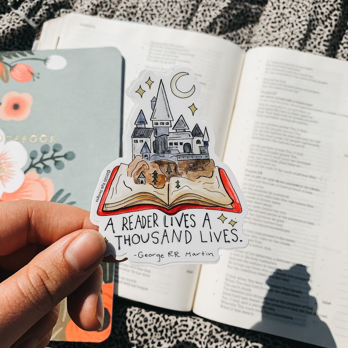 The Reader Sticker Reader Sticker – Sticker Girl