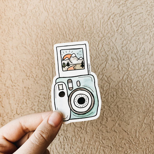 Polaroid Camera Sticker