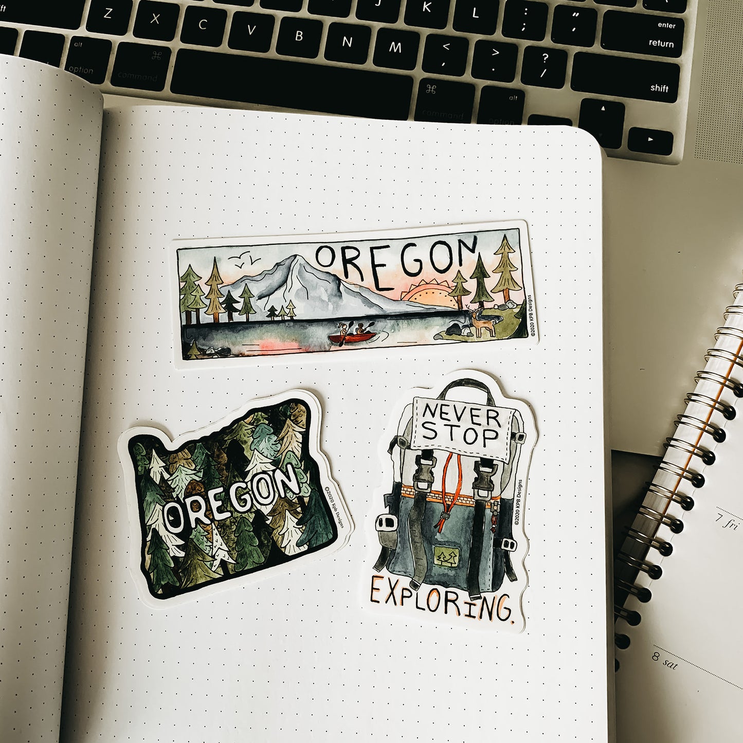 Adventure Full Size Sticker Set