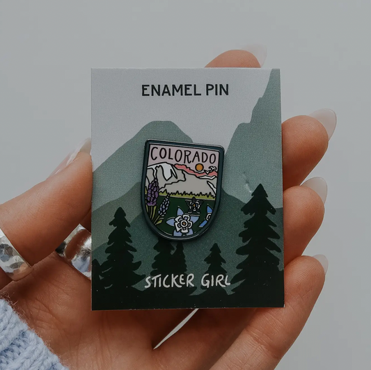 Colorado Badge Pin