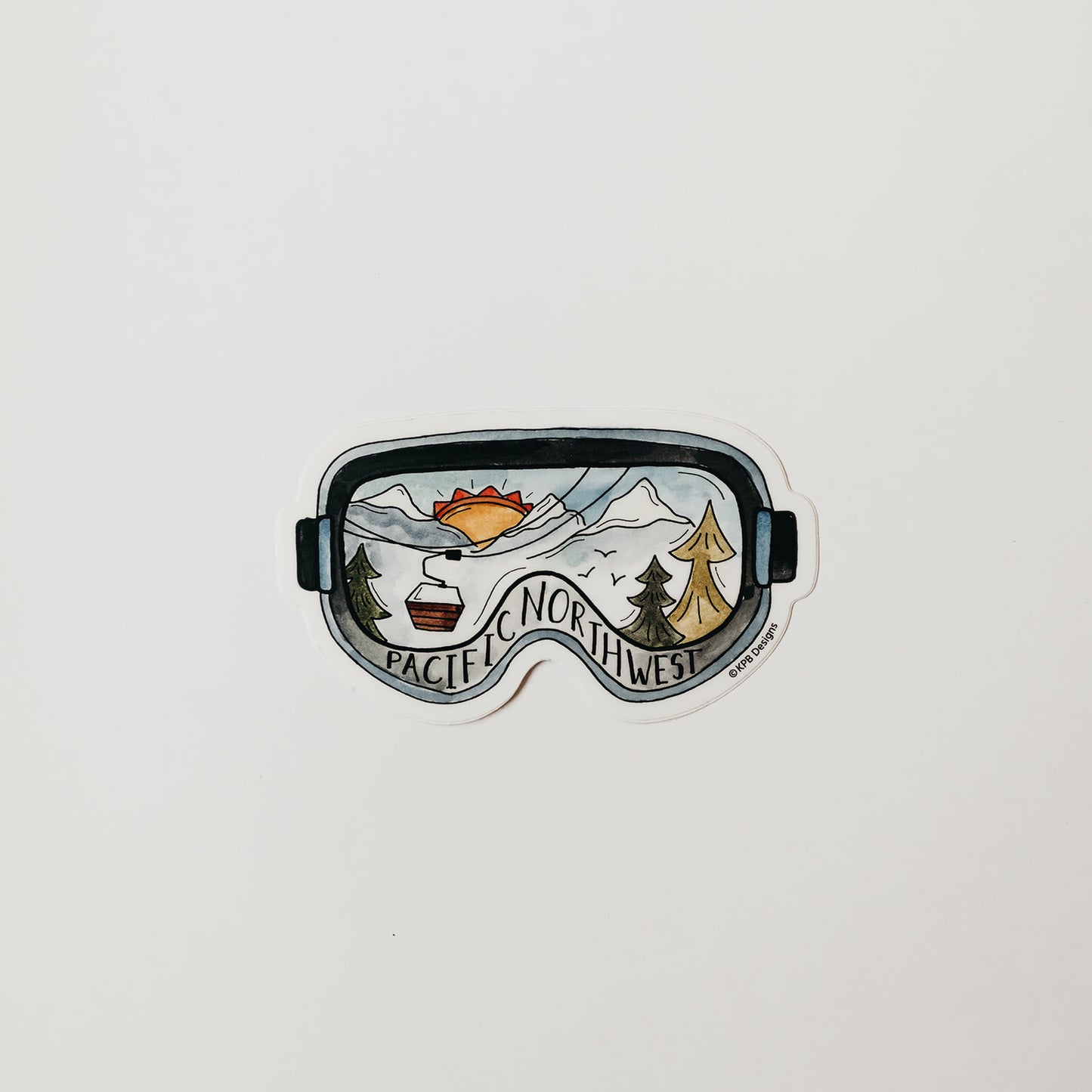 Goggles Sticker