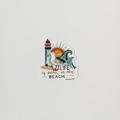 Beach Sticker