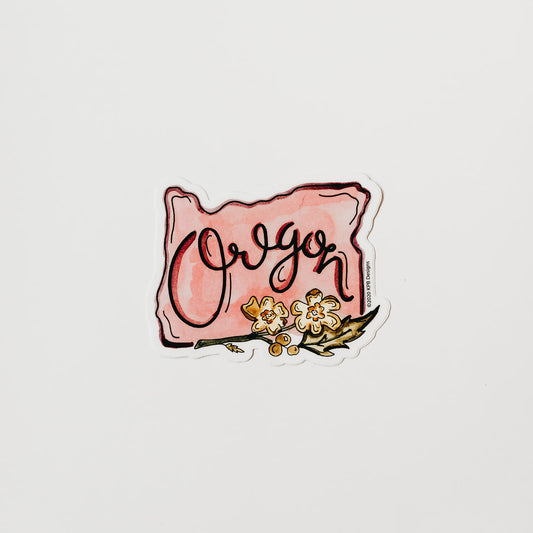 OR Flower Sticker