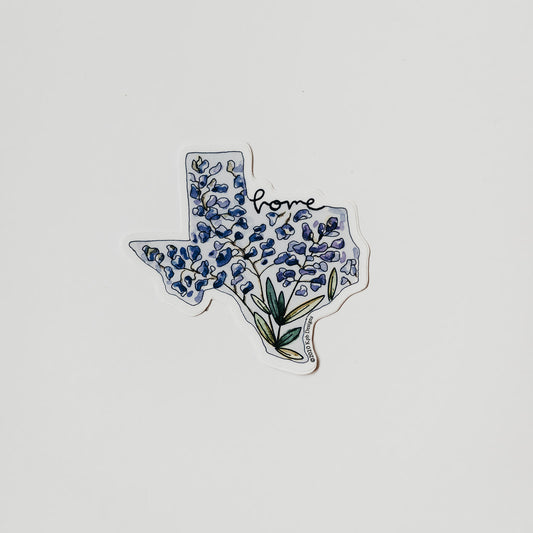 Texas Home Sticker